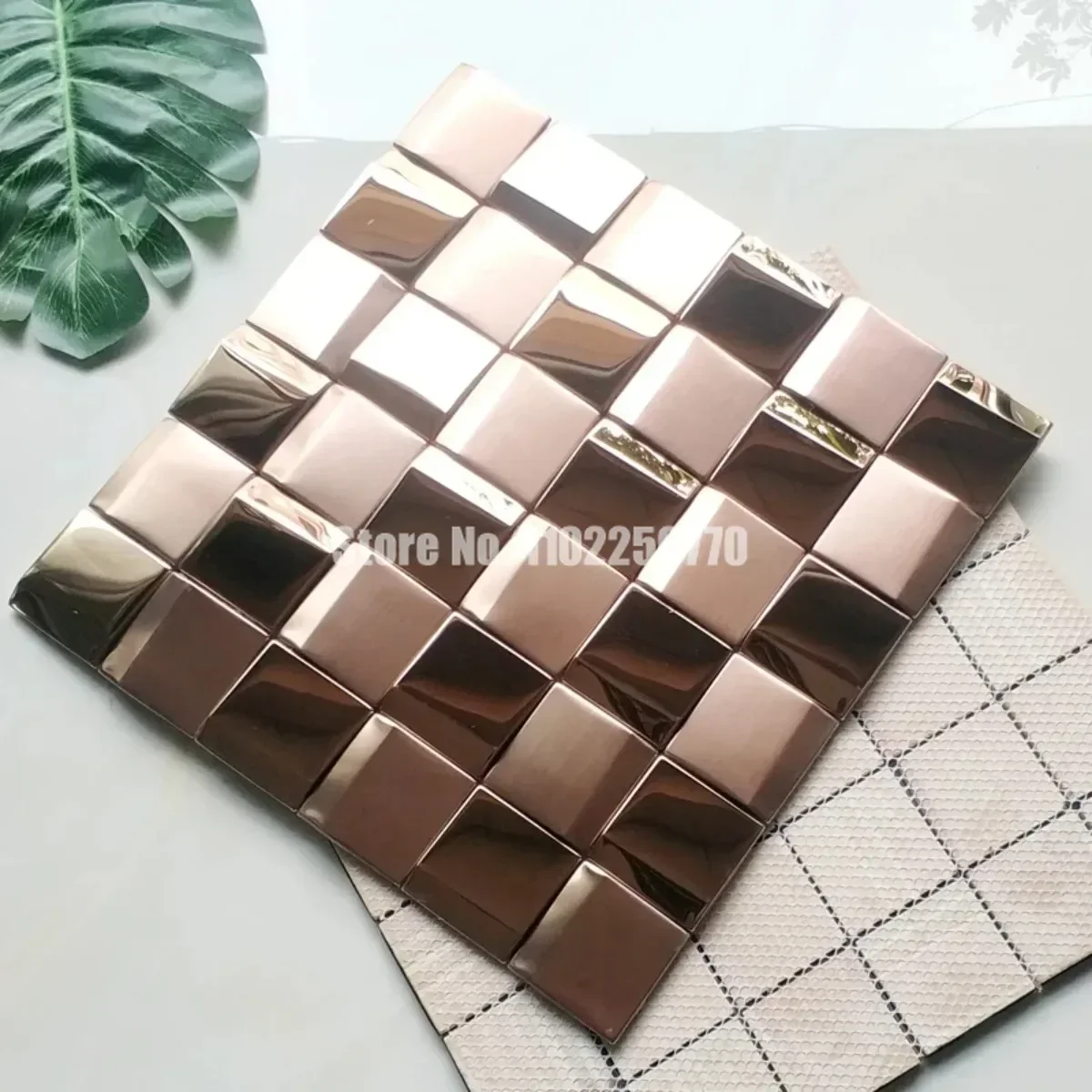 Роскошная мозаичная плитка из нержавеющей стали 304 нордический Металлический