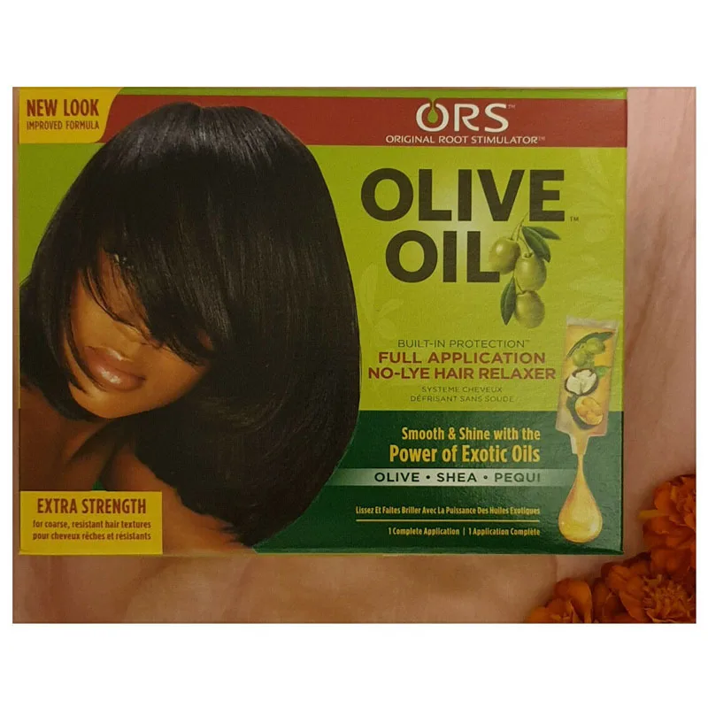 

ORS olive oil hair relaxer kit extra strength new