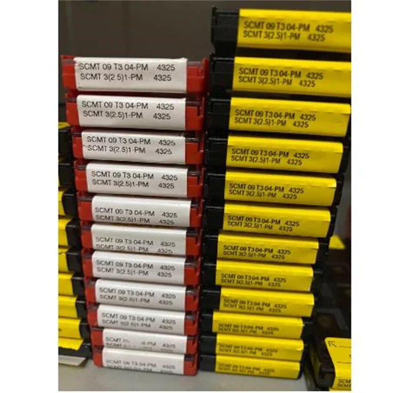 

SCMT09T304 PM4225 SCMT3(2.5)1 PM4225 Carbide Inserts for Steel 10pcs