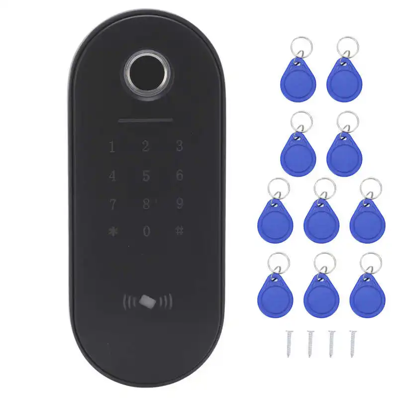 

Door Entry Keypad Fingerprint Door Access Easy Installation 13.56Mhz IC Card Access Control System for Home Office