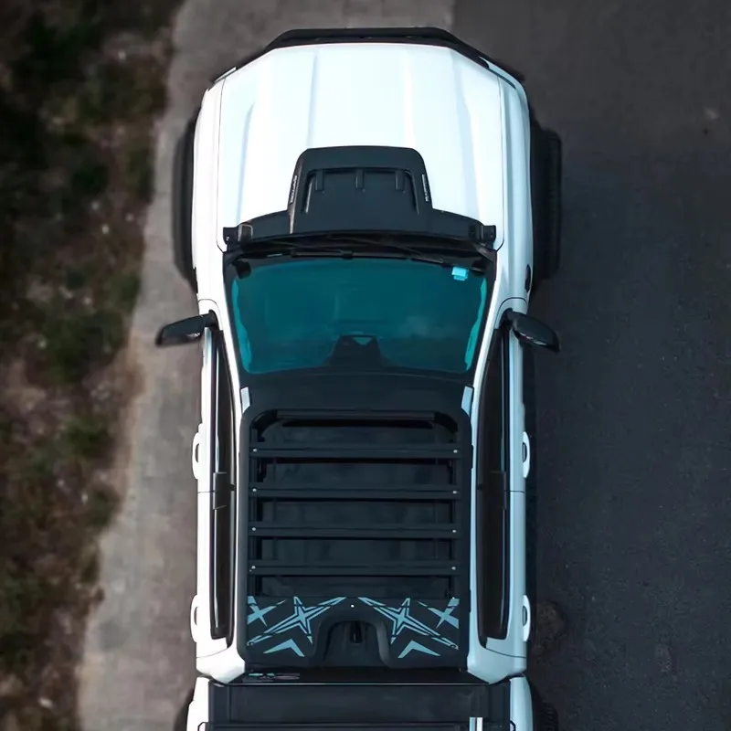 Фото Багажная корзина на крышу автомобиля из алюминиевого сплава для JMC DADAO 2023+ №4