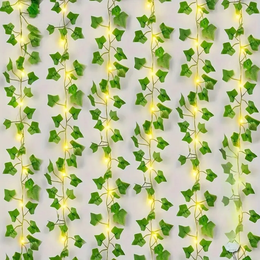 

USB гирлянда из листьев 3 метра 100 LED