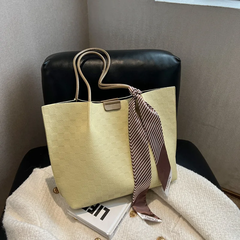 

New Fashion Versatile Commuter One Shoulder Oblique Span Large Capacity Tote Women's Bag