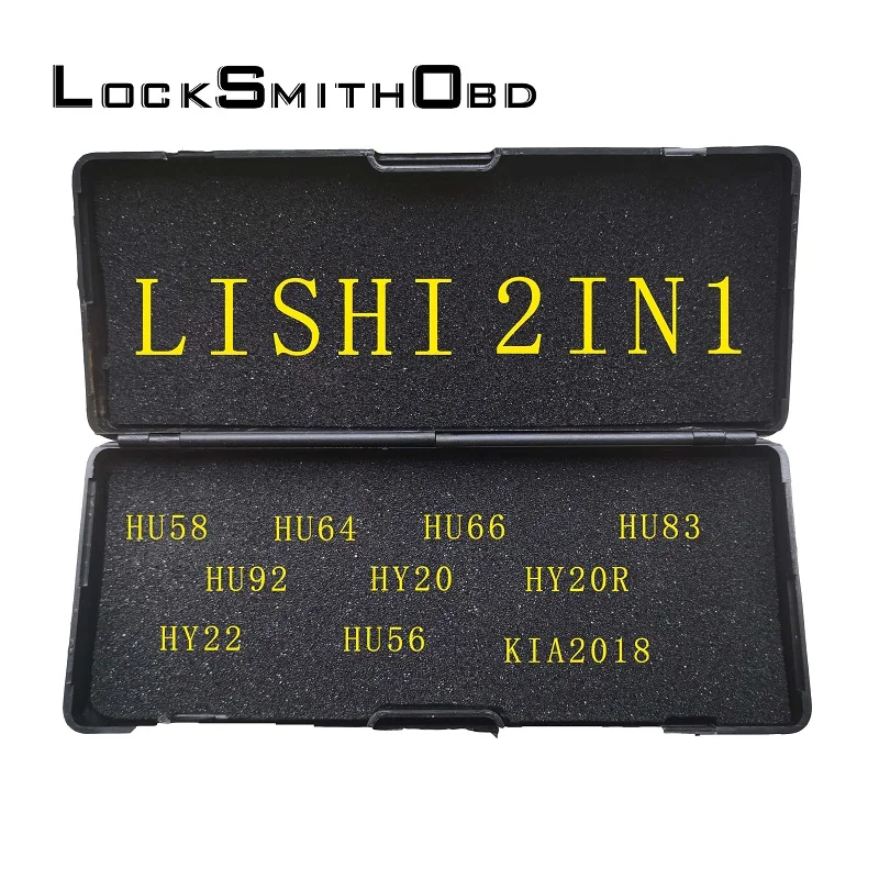 Лидер продаж, 1 шт., инструмент LISHI 2 в 1 для DAT17, HU198, GM45, HON66, HU100, HU101, HU100R, HU56, HU58, HU64, HU83, HU92, HY20, HY22 (art.: 3920bc75cbda0) - 3920bc75cbda0