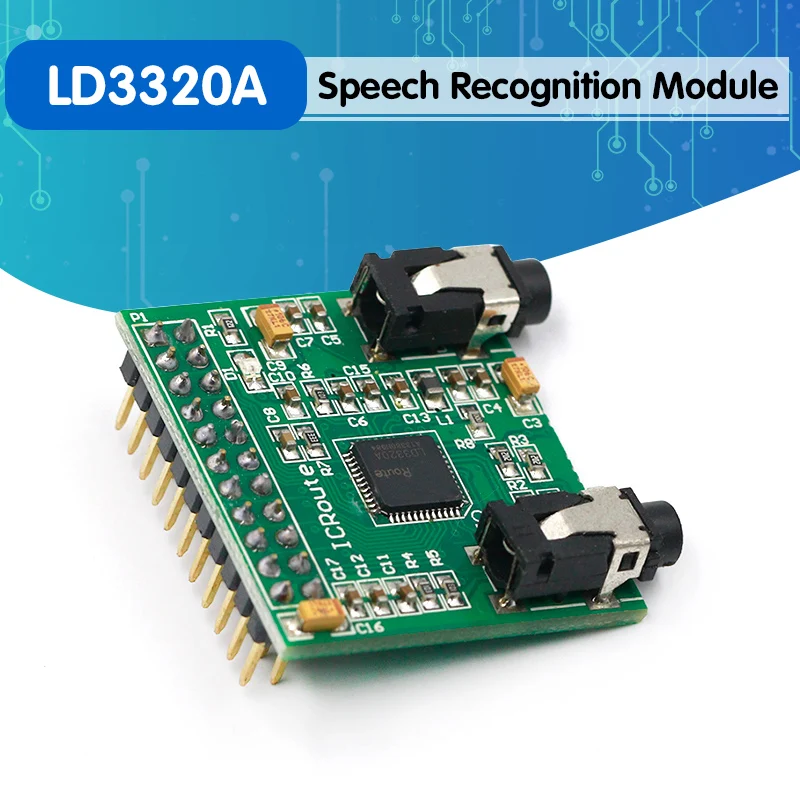 Модуль распознавания речи с чипом LD3320A техническая поддержка обеспечивает