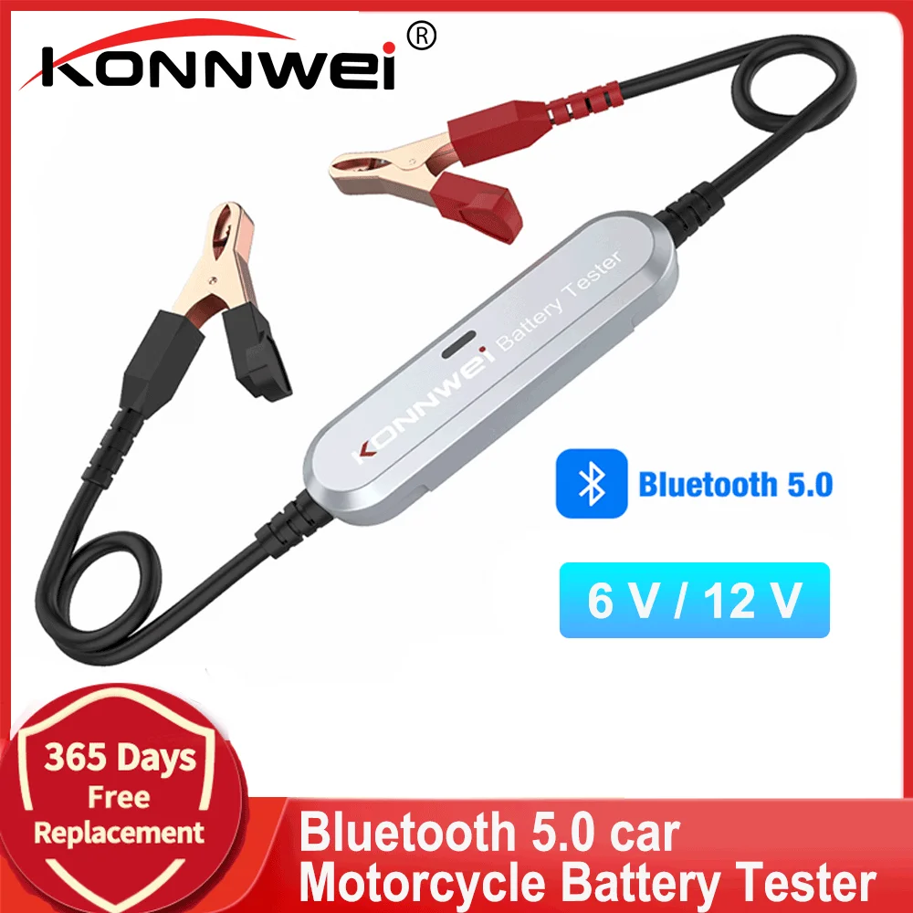 

Аккумуляторная батарея KONNWEI BK100, Bluetooth 5,0, 6 в, 12 В