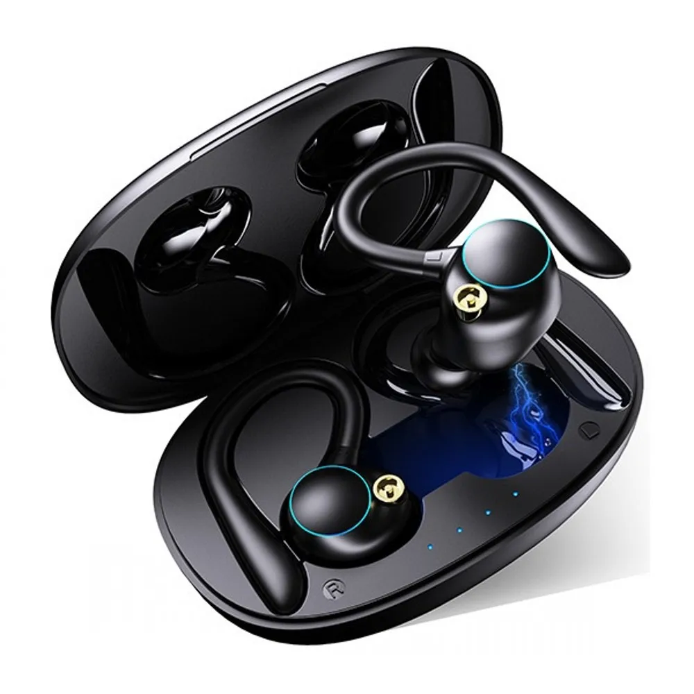 Беспроводные спортивные наушники Bluetooth 5 2 IPX7 водонепроницаемые HiFi с басовым
