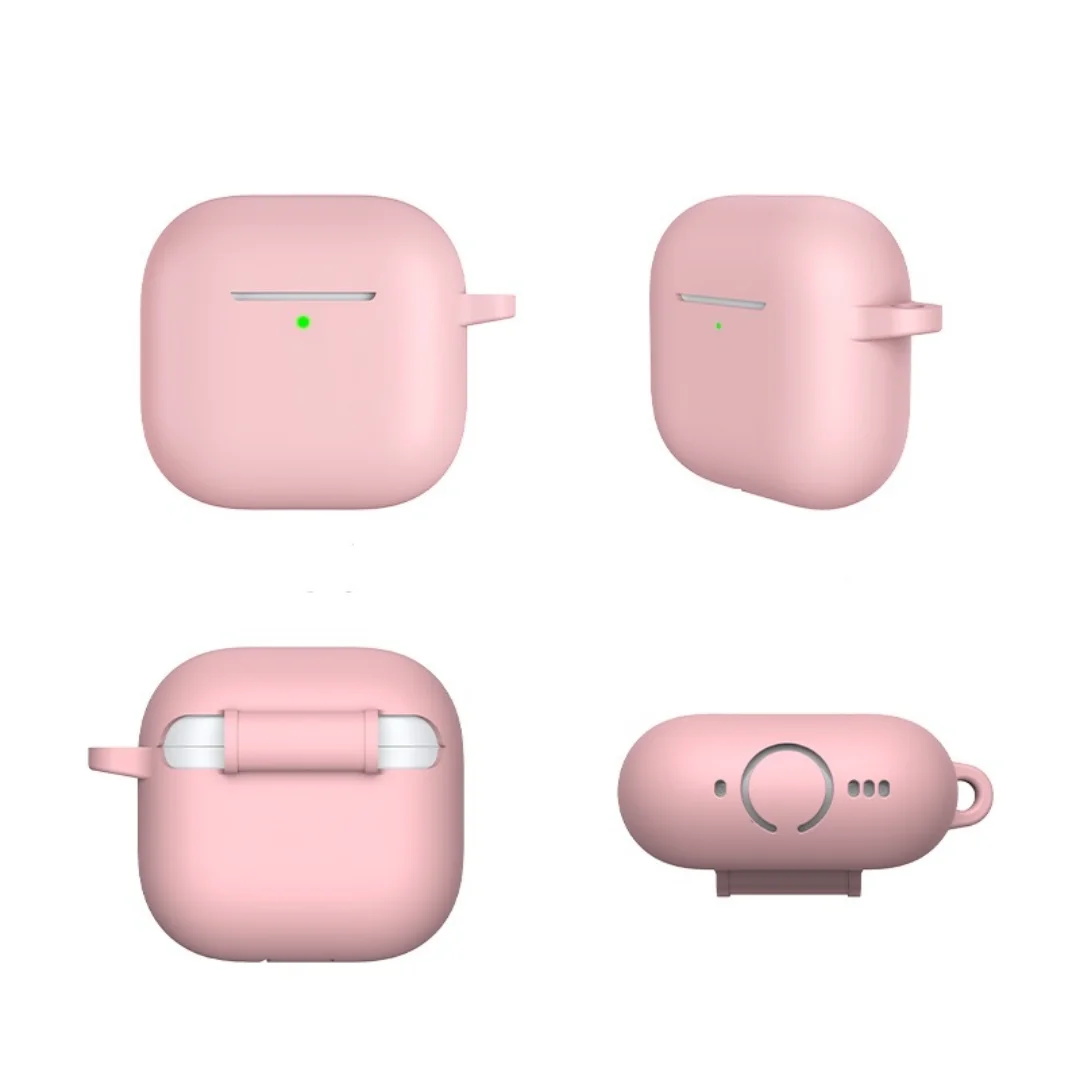 Anti Shock Candy Color Silicone Case For Apple AirPods 2 3 Pro 4 Earbuds Cover
