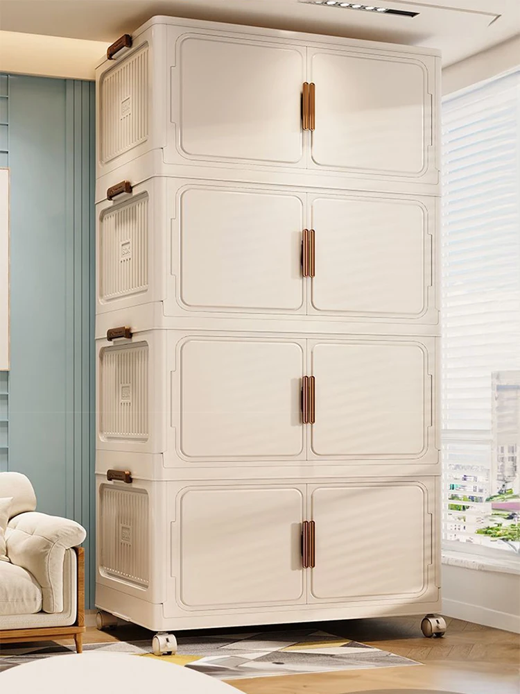 Многослойный складной шкаф для хранения скрытые предметы большие корзины