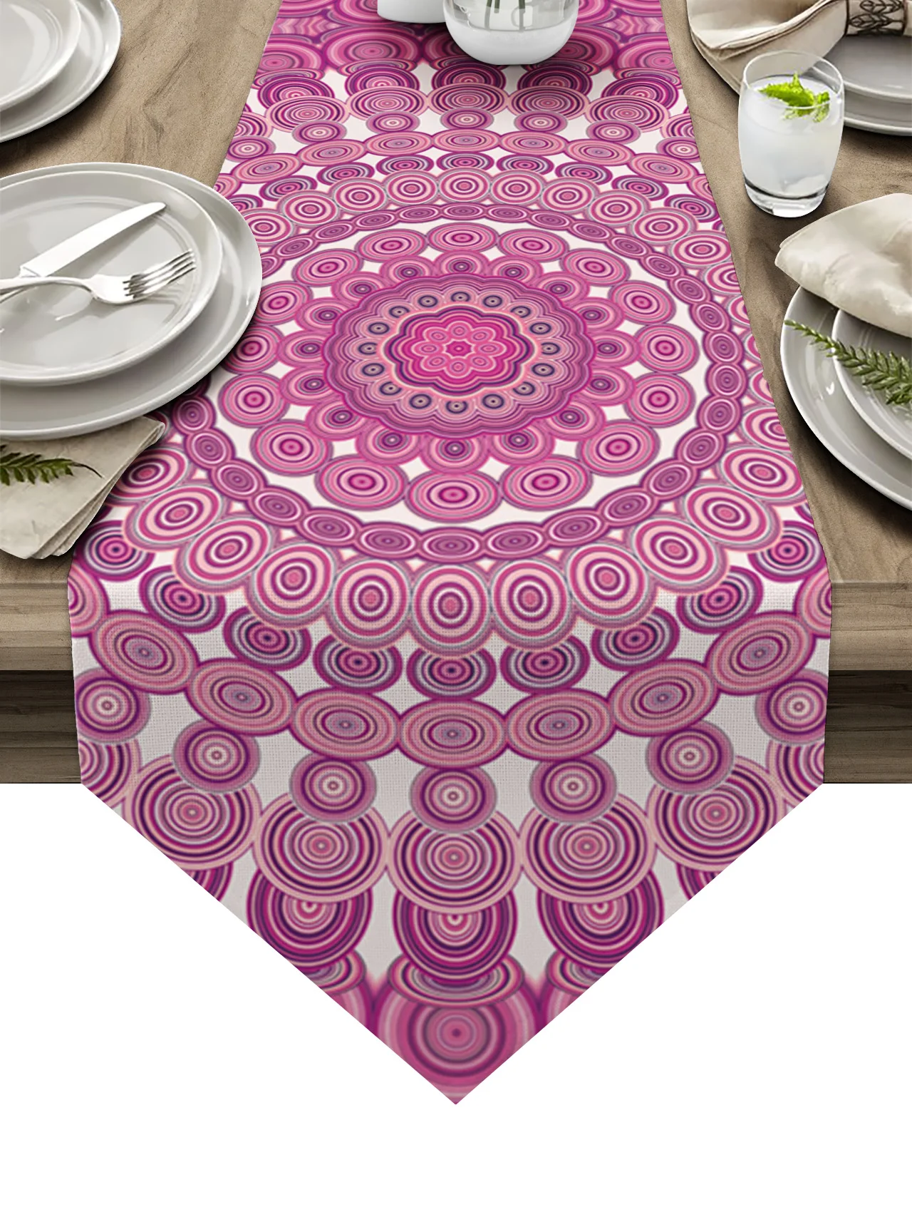 

Mandala Pattern Coffee Table Decor Tablecloth Wedding Decoration Dinning Table Decoration Table Runner