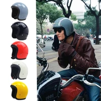 high quality ttco cascos retro vintage 34 jet motorcycle helmet open face japan style fiberglass casco para moto dot casque