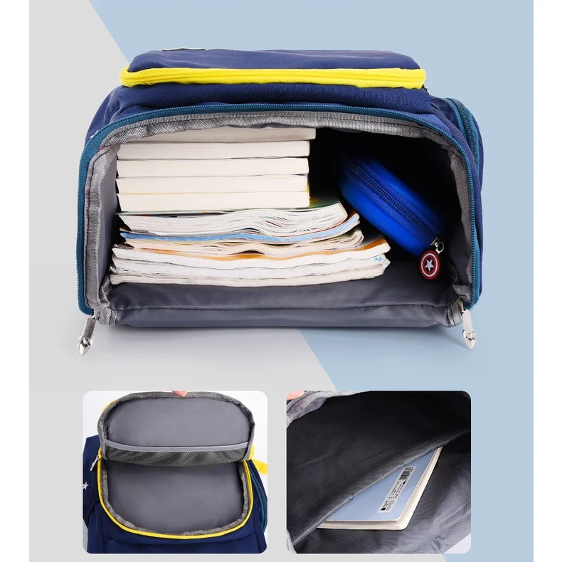 Children Space Backpacks New Primary School Students Panelled Schoolbags for Girls Boys Kids Large Capacity Backpack for Travel