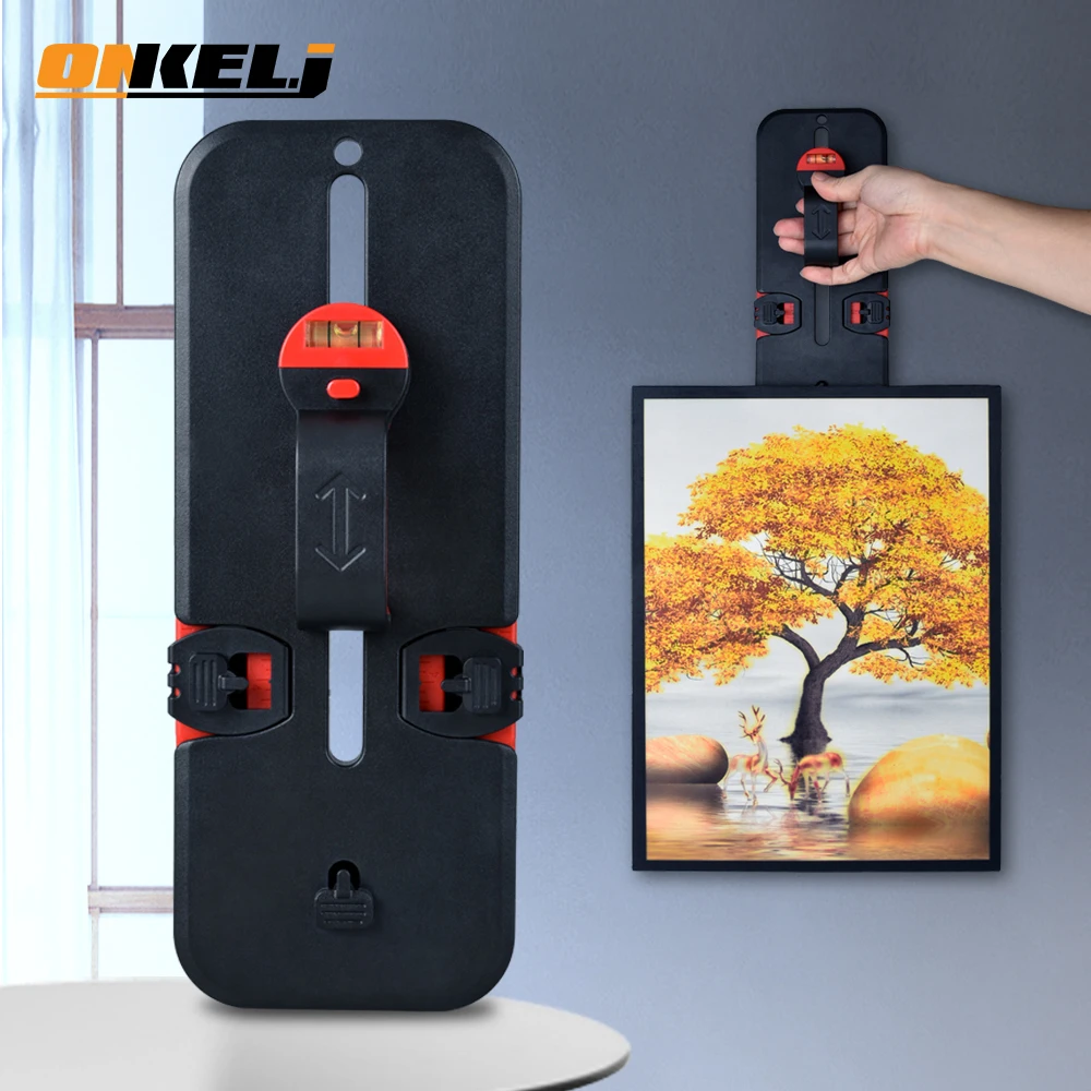 

ONKEL.J 2022 New Picture Hanging Tool For Home Design Exclusive Hanging Hardware Frame Photo Level Tool