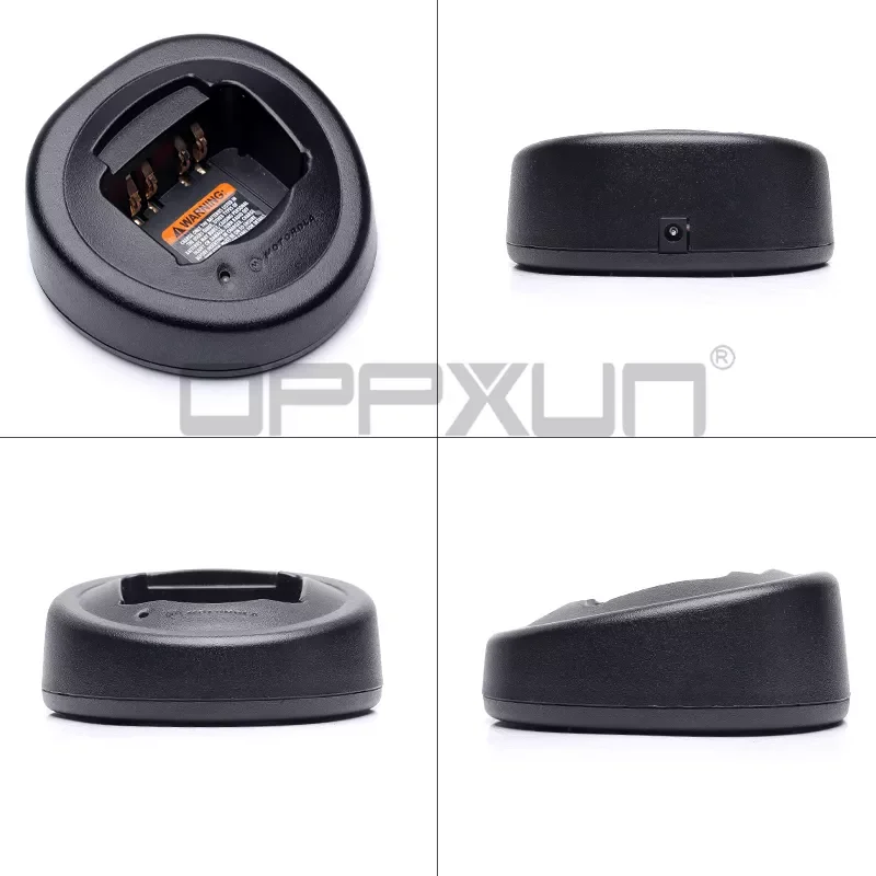 Desktop Base Tray Charger for Walkie Talkie Motorola GP320 GP328 GP338 GP340 GP360 GP380 HT750 HT1250 PRO5150 PRO5350 Ham Radio