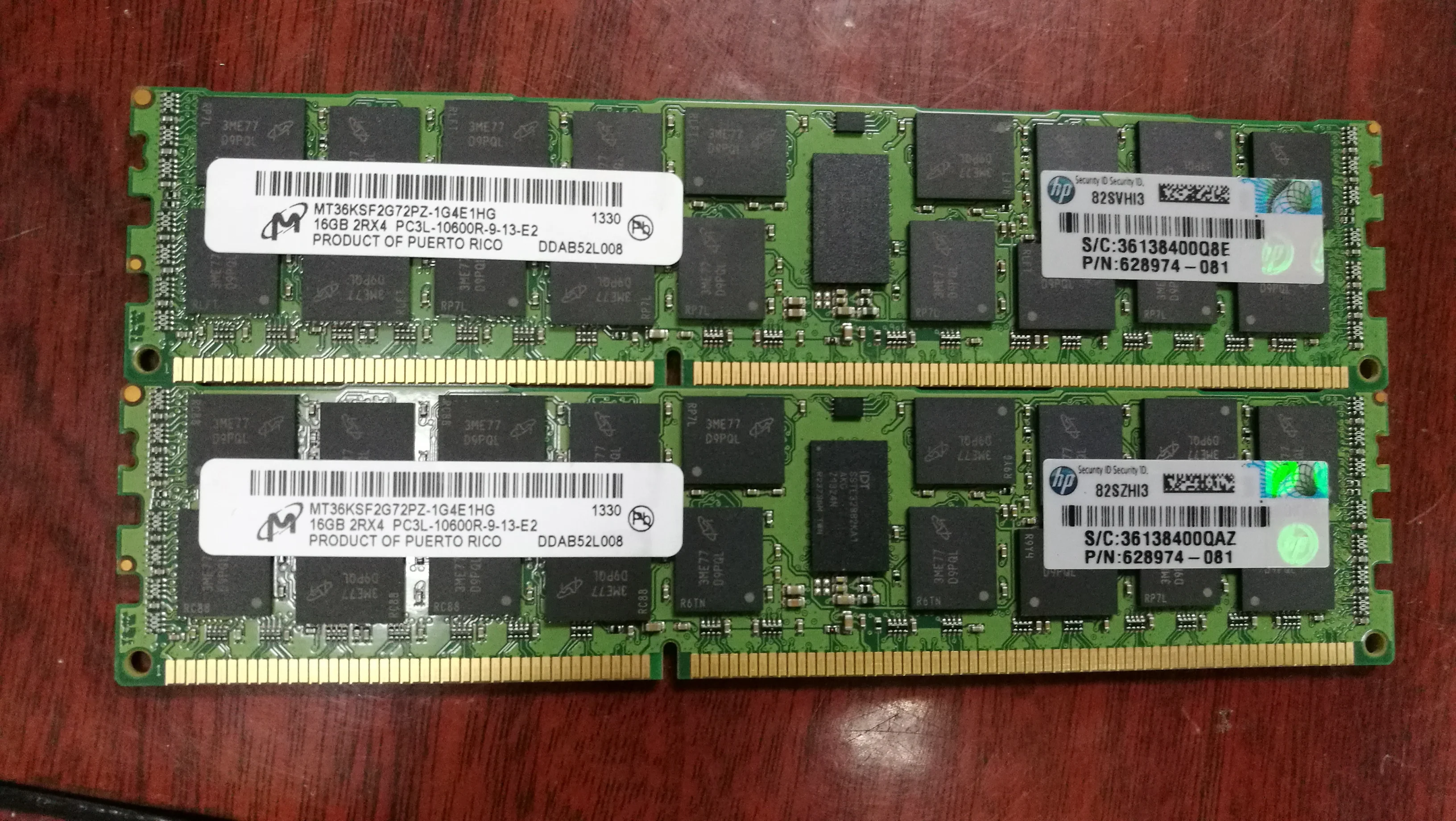 

ОЗУ DL360 DL370 DL380 DL580 G6 G7 G8Server 628974-081 16 Гб ОЗУ 1 шт.