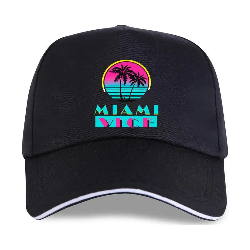 

Новинка Кепка Майами тиски ТВ сериал ТВ шоу пляжный Логотип Мужская черная бейсболка размер S - 3Xl Модный классический стиль