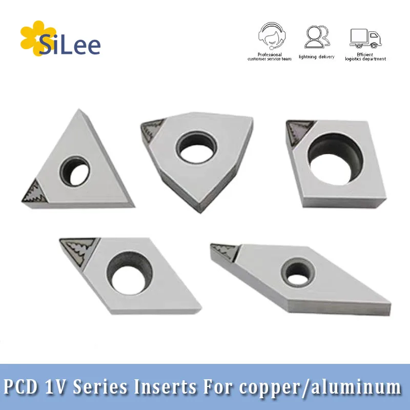 PCD WNMG0804 CCMT060204 VCMT1604 DCMT11T308 вставка с ЧПУ для медного алюминия Tnmg160408 токарный