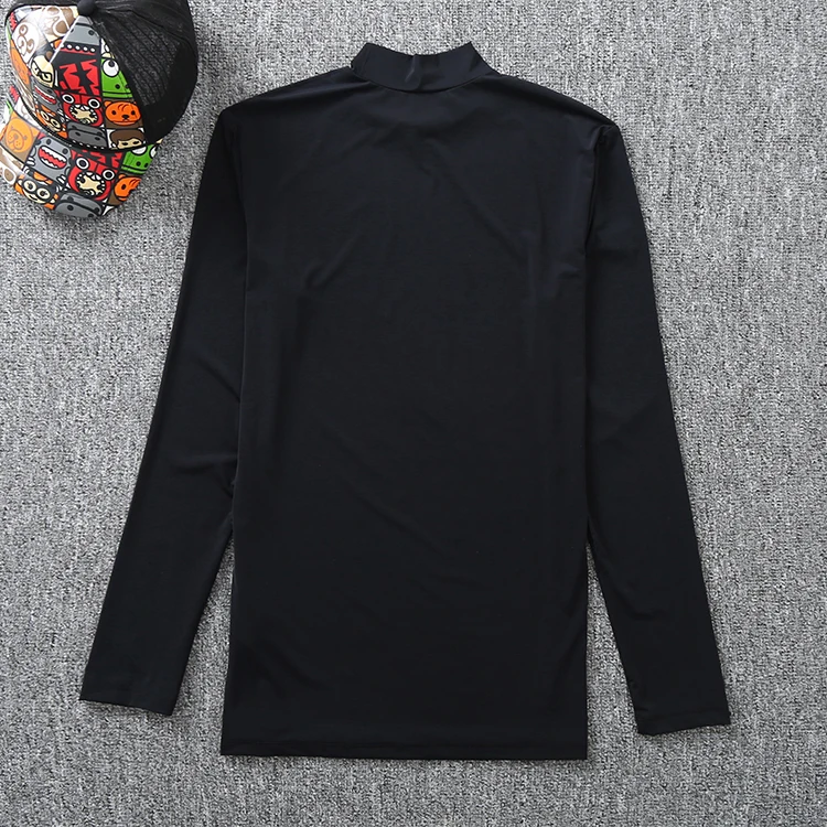Golf is prevented bask in summer T-shirt man turtleneck thin ice silk render long sleeve coat of cultivate one's morality