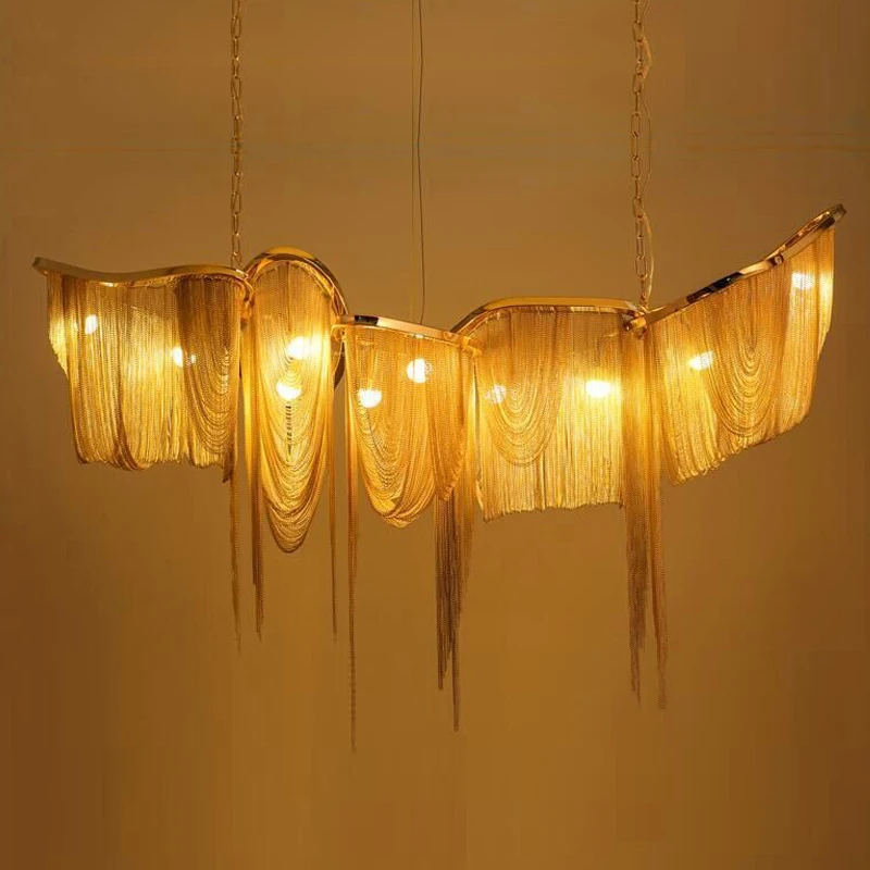 Светодиодная хрустальная люстра в стиле пост-модерн подвесной светильник для