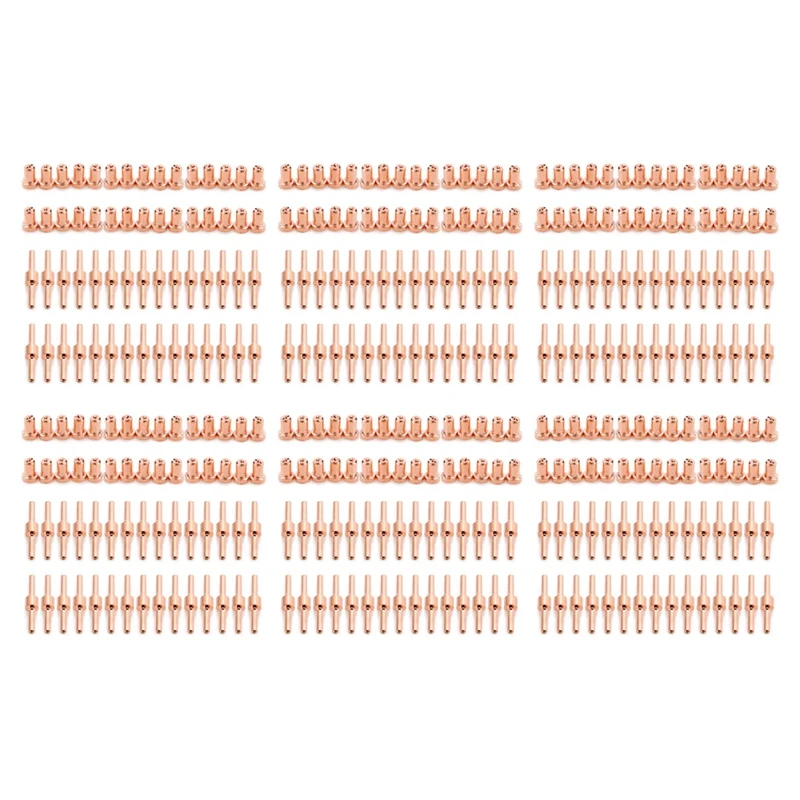 

360Pcs Red Copper Extended Long Plasma Cutter Tip Electrodes&Nozzles Kit Consumable for PT31 LG40 40A Welder Torch