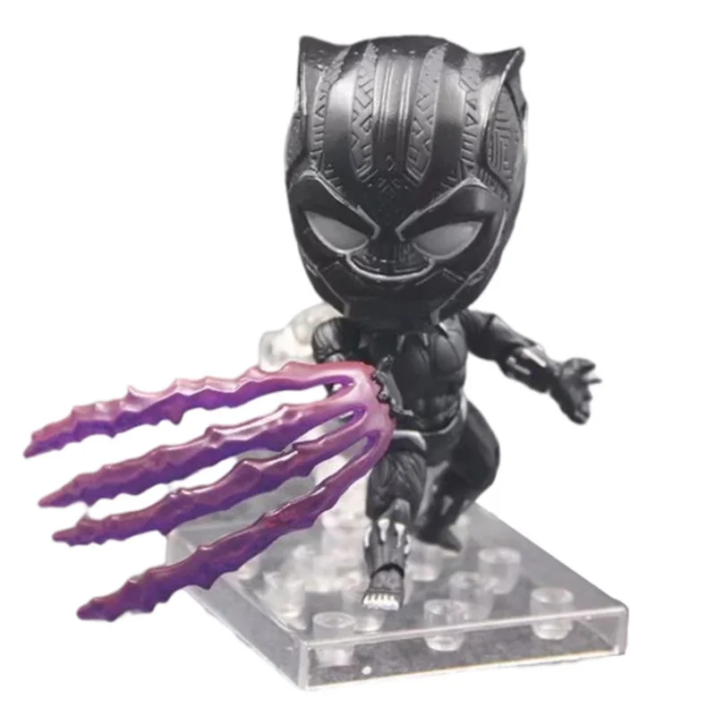 

The Avengers Marvel Legand Anime Action Figures Black Panther figure 10cm PVC Model Movable Joints Toys Children kids Gift Figma