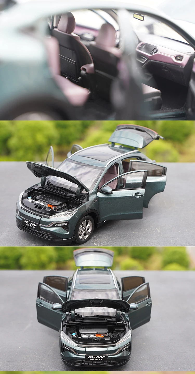 1:18 M-NV внедорожник pure electric SUV модель автомобиля из сплава