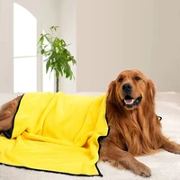 pet quick drying super absorbent soft fine fiber bath towel multiple specifications optional soft quick drying pet cleaning