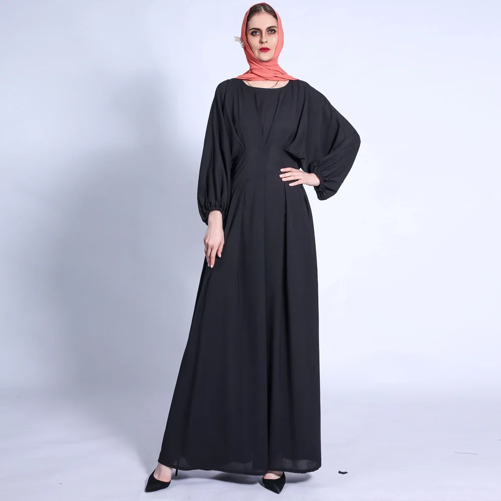 Женское длинное платье, свободное арабское платье, абайя, Ближний Восток, Рамадан, мусульманская Мода, Дубай, абайя, Турция