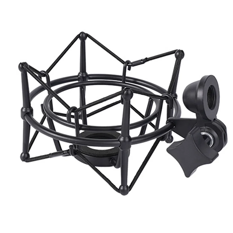 

Подставка для микрофона TLM103, металлический амортизирующий кронштейн, регулируемое крепление, Черная