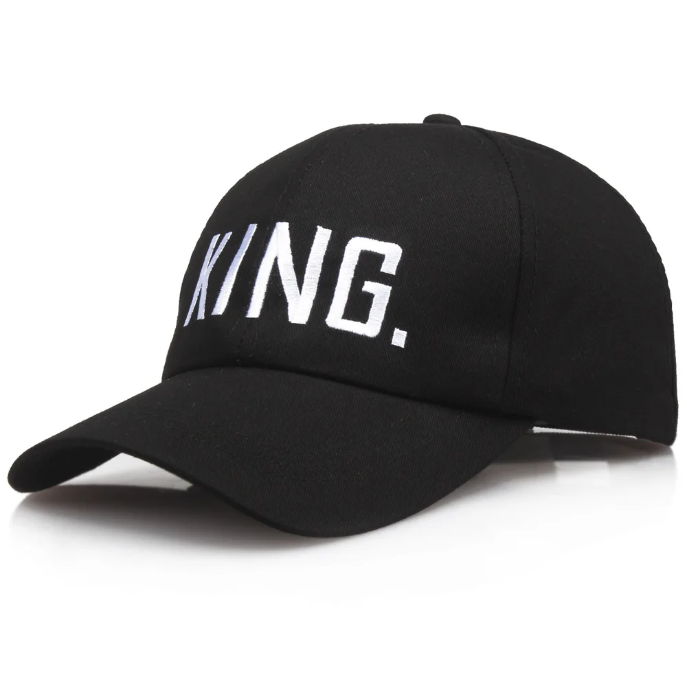 

KING QUEEN Letter Baseball Cap for Women Men Spring Summer Snapback Mesh Hip Hop Dad Hat High Quality Love Couple Trucker Hats