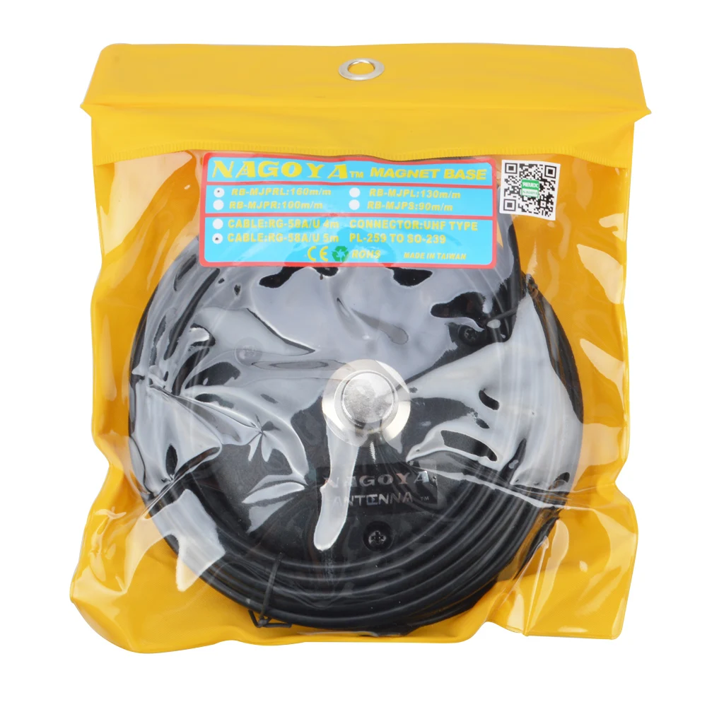 Оригинальная портативная рация NAGOYA мобильная радиоантенна с сильным магнитным