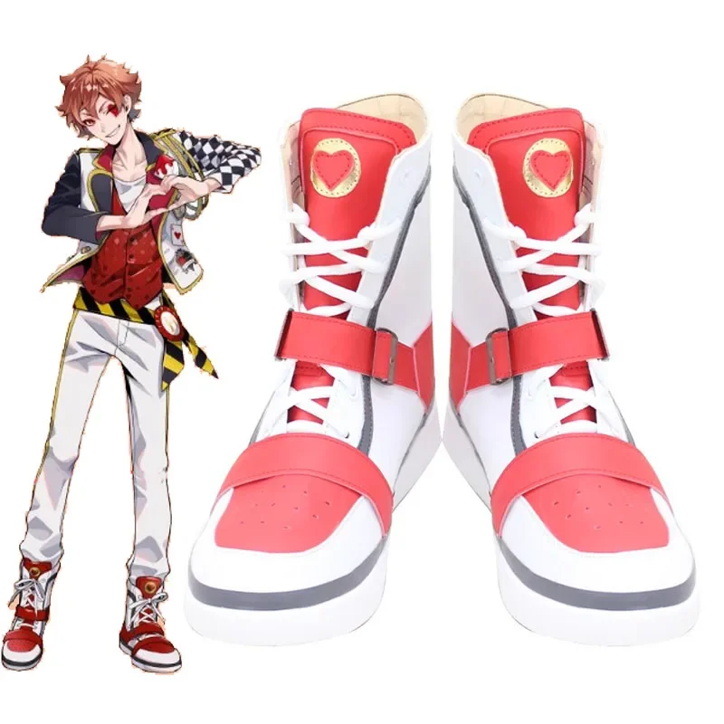 Женские туфли-трапеции из искусственной кожи для косплея