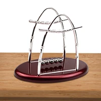 newtons cradle balance balls classic newton swinging ball small perpetual motion desk toy swinging kinetic balls for office