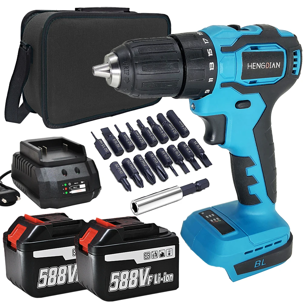 20V 10mm Electric Screwdriver Industrial Grade Brushless Imp