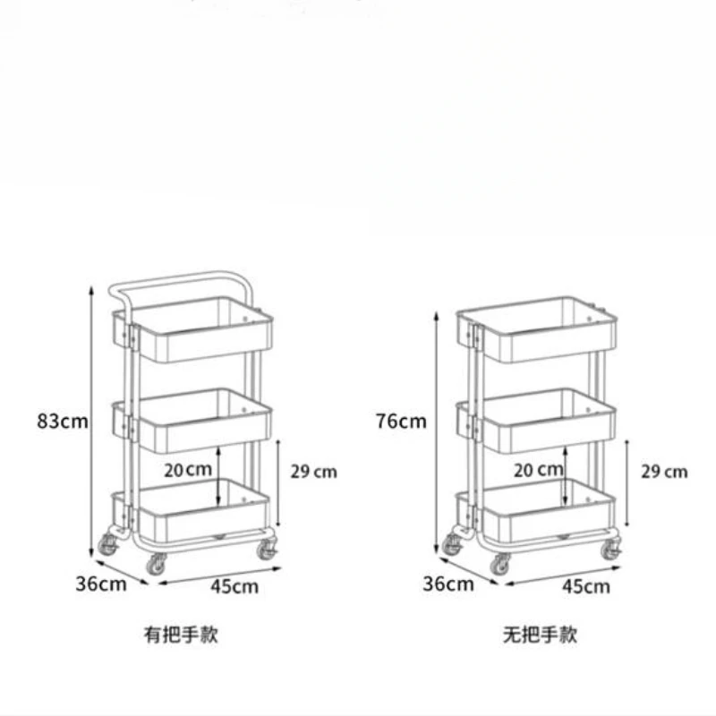 Полка для хранения на тележке органайзер кухонной мебели тележка