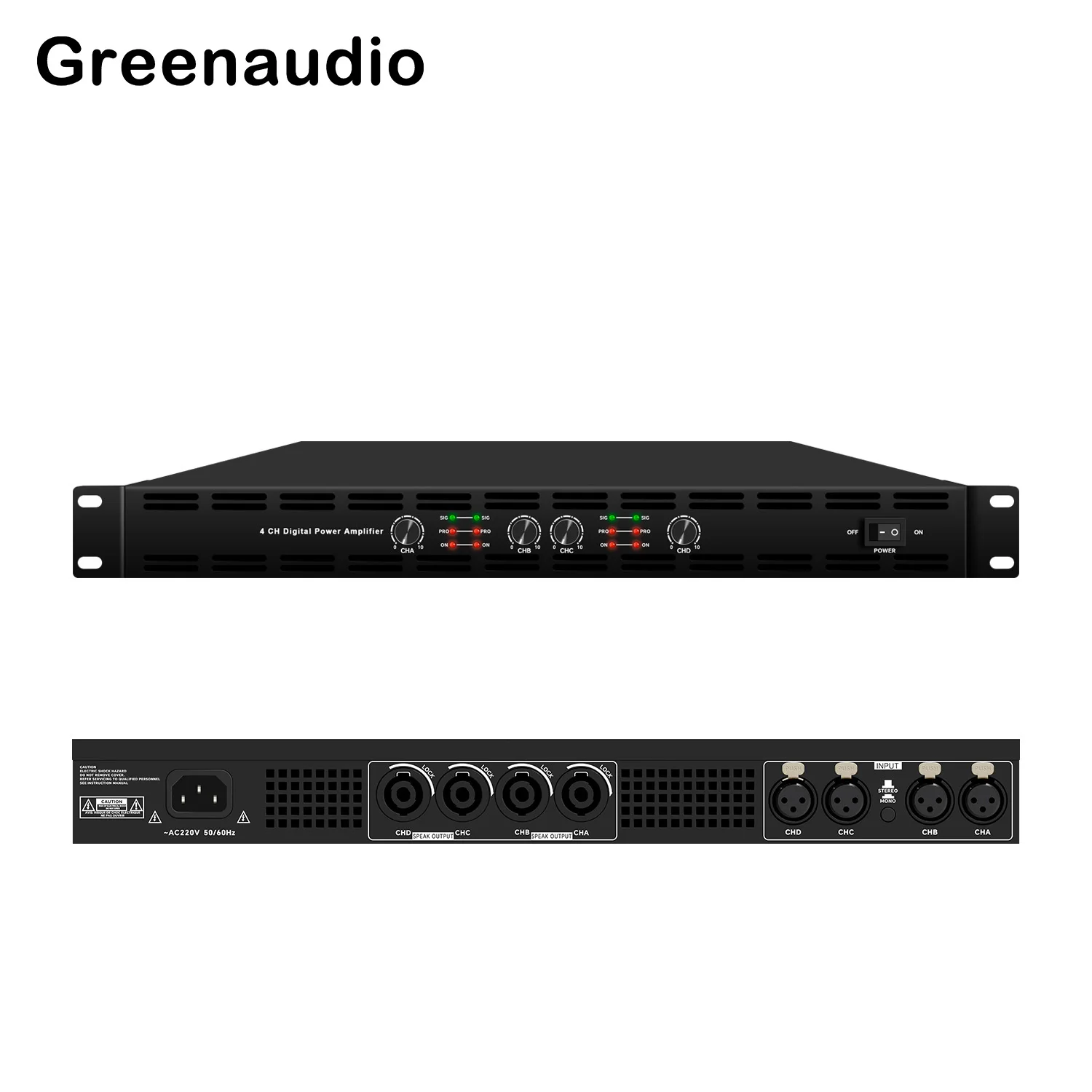 Цифровой усилитель мощности GAP-D5800 600W * 4
