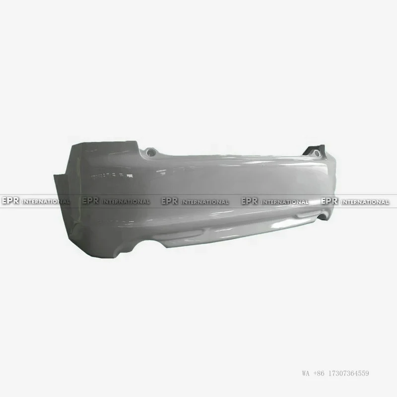 Фото Новые широкие задние выхлопные патрубки для бампера Honda Accord CL7 WTCC Type 2005-2008 (рестайлинг), крепление на болтах, универсальная установка, стекловолокно №1