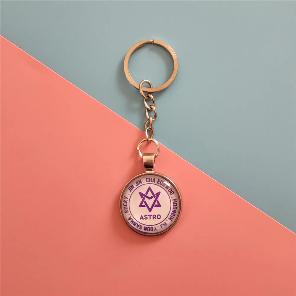 Брелок для ключей с фотографией Астро атеза в стиле Kpop
