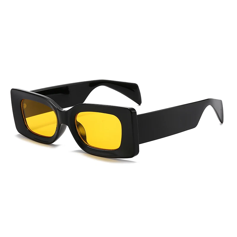 Солнцезащитные очки квадратной формы Y2K для мужчин и женщин модные брендовые