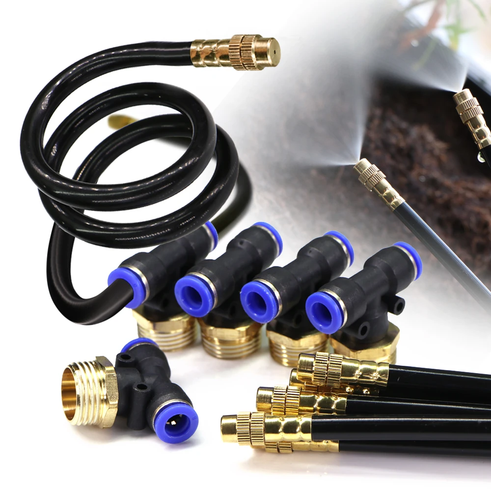 Насадки Т-образные регулируемые для наружного охлаждения 20/30/50 см 360 °