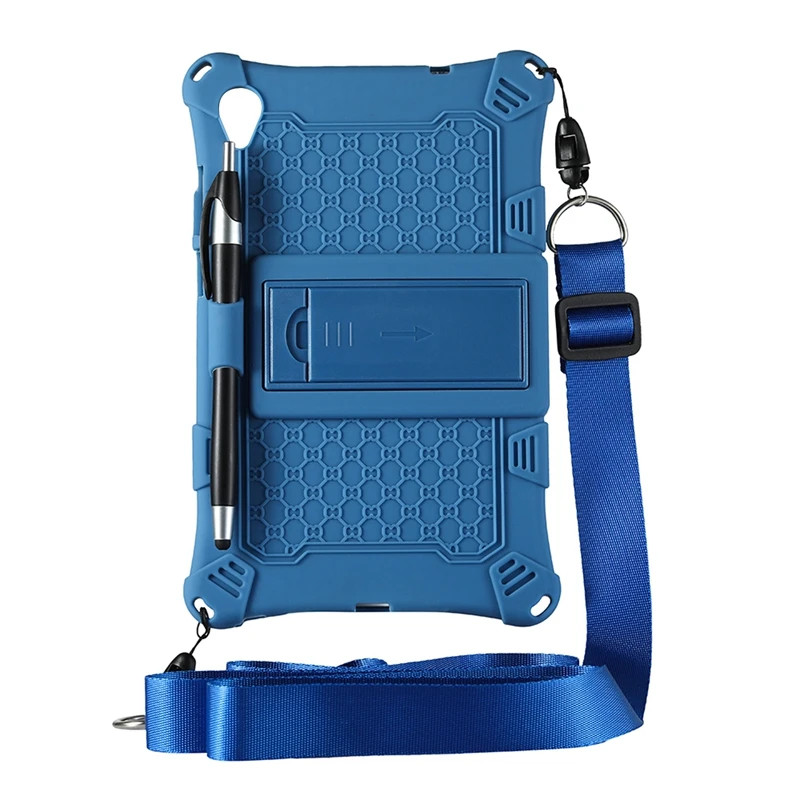 

Case for Lenovo Tab M8 FHD TB-8705F/N Tab M8 HD TB-8505X/F 8inch Silicone Case for Lenovo M8 8705 with Pen and Strap