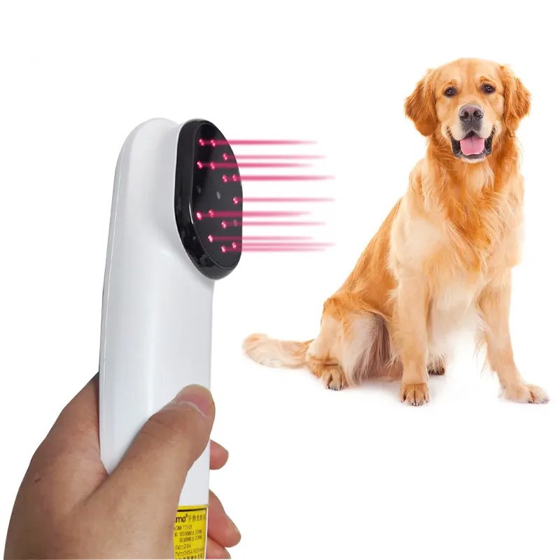 

vet-cure portable 808nm low level laser for dog cat pets animals skin wound healing and pain relief