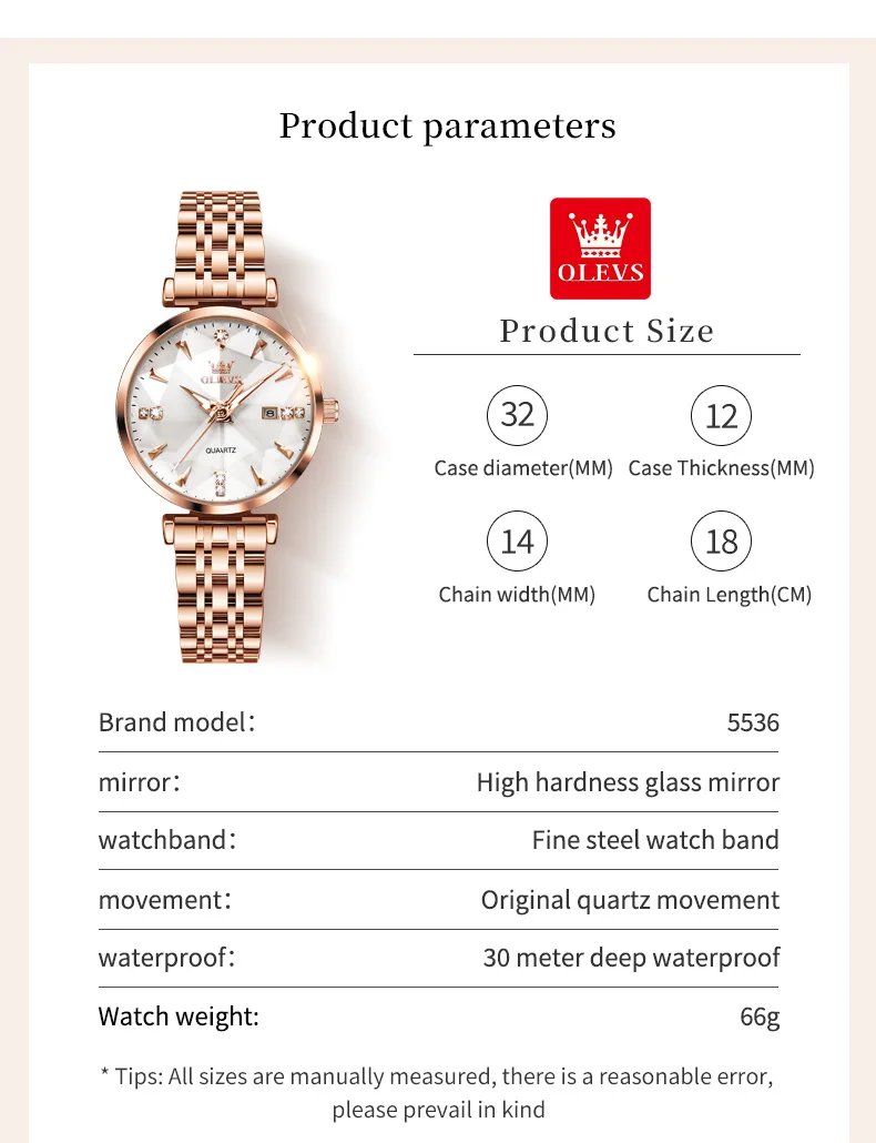 Рисунок 5 - Оригинальные новые женские кварцевые часы OLEVS