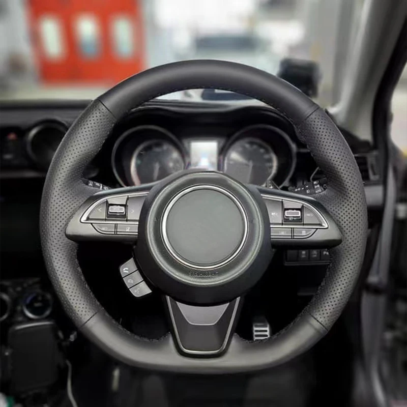 

Кожаный чехол на руль для Suzuki Nappa 2018-2022 Baleno