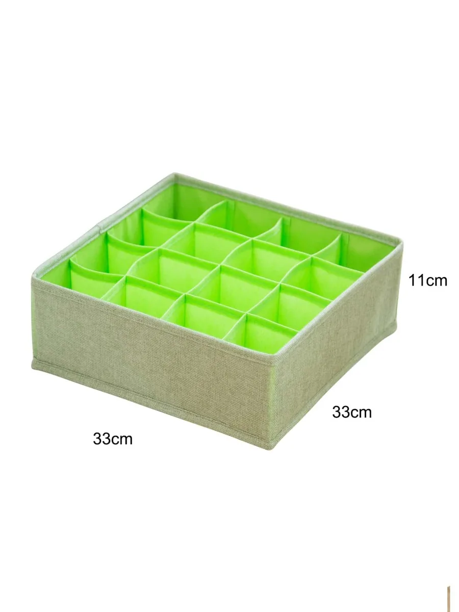 

1pc Multi-grid Socks Storage Box