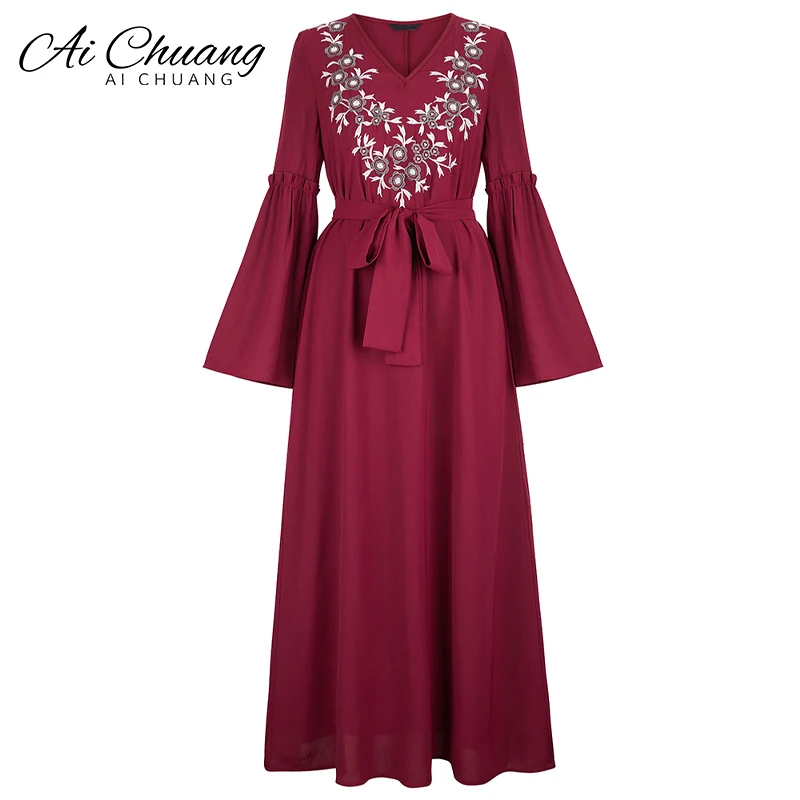 

Abaya Дубайский хиджаб мусульманское платье, турецкие африканские Макси-платья, мусульманская одежда, Abayas для женщин, кафтан, мусульманский Х...