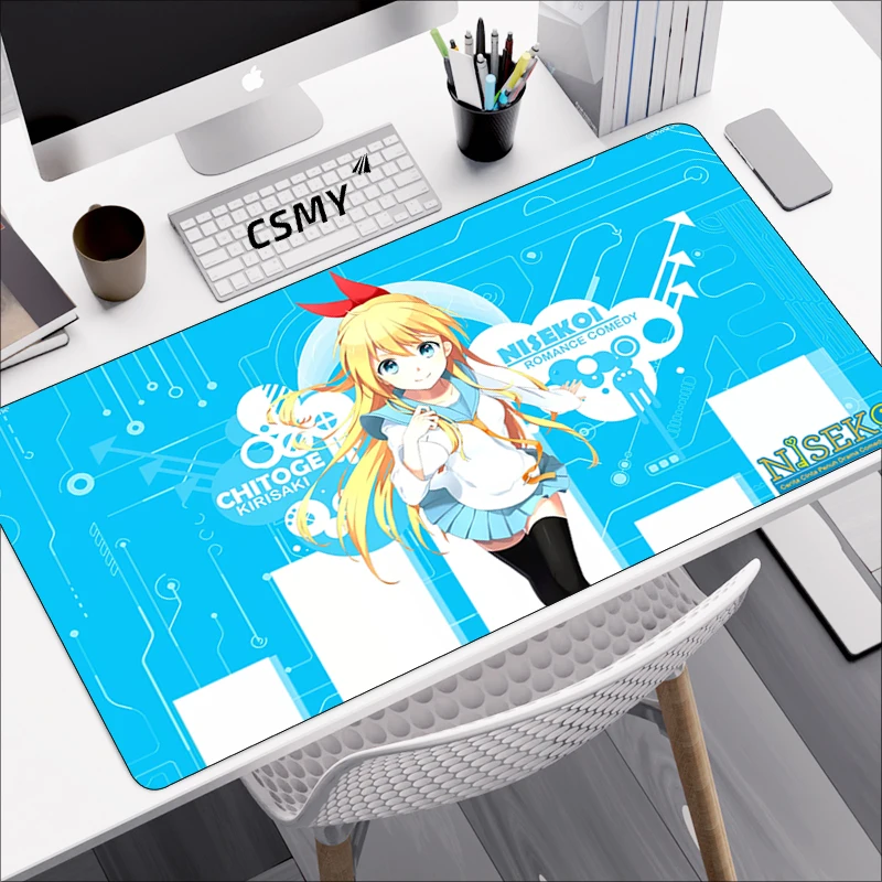 Коврик для мыши Nisekoi Xxl, аксессуары для игрового ПК, Настольный коврик, компьютерный коврик, коврик для мыши, коврики для клавиатуры, кабинета, ноутбуки Ped