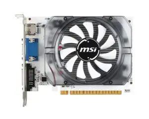 MSI NVIDIA GeForce GT 730 4GD3V2 4 Гб 128 бит DDR3 DX(12) игровой Ekran kartочень | Компьютеры и офис