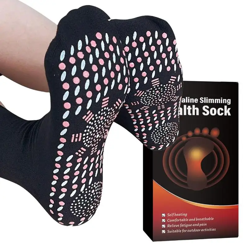 

Winter Warm Socks Soft Skin Friendly Warm Massage Socks Cozy Self Heated Thermal Socks With For Women Men Adults Elders