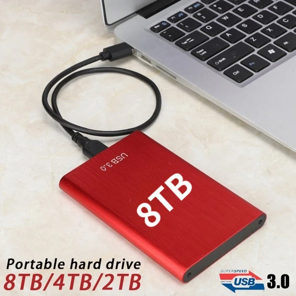 

New 8TB HDD/SSD USB3.0 SATAHigh Speed 2.5/External Hard Driv HighSpeed Portable 4TB 2TB Hard Drive USB3.0 Hard Drive Storage